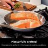 imageNinja EverClad Stainless Steel Cookware 7 Piece Pots ampamp Pans Set Cookware Set All Stovetops ampamp Induction Oven Safe to 600F TriPly CommercialGrade C9900712 Fry Pan