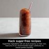 imageNinja SLUSHi Professional Frozen Drink Maker with RapidChill Technology 88 oz Frozen Drink ampamp Slushie Machine 5 Preset Programs Frozen Margaritas Frapps and More Margarita FS301TGBlack