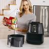 imageNinja AF101 4qt 1550W Air Fryer  Black