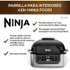 imageNinja AG300 4in1 Indoor Grill with 4Quart Air Fryer with Roast Bake and Cyclonic Grilling Technology