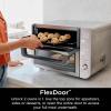 imageNinja Countertop Oven Double Stack XL ampamp Air Fryer with Pro Cook System 12in1 Flexdoor FlavorSeal SMART FINISH with DualZone Technology Air Fryer Bake Broil Reheat Stainless Steel DCT651 Renewed