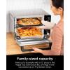 imageNinja DCT401 12in1 Double Oven with FlexDoor FlavorSeal ampamp Smart Finish Rapid Top Convection and Air Fry Bottom Bake Roast Toast Air Fry Pizza and More Stainless Steel RenewedStainless Steel