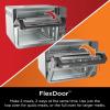 imageNinja DCT401 12in1 Double Oven with FlexDoor FlavorSeal ampamp Smart Finish Rapid Top Convection and Air Fry Bottom Bake Roast Toast Air Fry Pizza and More Stainless Steel RenewedCinnamon