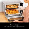 imageNinja DCT401 12in1 Double Oven with FlexDoor FlavorSeal ampamp Smart Finish Rapid Top Convection and Air Fry Bottom Bake Roast Toast Air Fry Pizza and More Stainless Steel RenewedStainless Steel