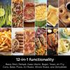 imageNinja DCT401 12in1 Double Oven with FlexDoor FlavorSeal ampamp Smart Finish Rapid Top Convection and Air Fry Bottom Bake Roast Toast Air Fry Pizza and More Stainless Steel RenewedCinnamon