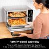 imageNinja DCT401 12in1 Double Oven with FlexDoor FlavorSeal ampamp Smart Finish Rapid Top Convection and Air Fry Bottom Bake Roast Toast Air Fry Pizza and More Stainless Steel RenewedCinnamon