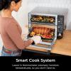 imageNinja DCT401 12in1 Double Oven with FlexDoor FlavorSeal ampamp Smart Finish Rapid Top Convection and Air Fry Bottom Bake Roast Toast Air Fry Pizza and More Stainless Steel RenewedCinnamon