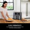 imageNinja DZ201 Foodi 6 in 1 2 Basket Air Fryer with DualZone Technology 8 Quart Capacity cinnamon Stainless Finish cinnamon Red Renewed