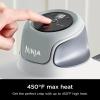 imageNinja FN090 Crispi 3in1 4QT Portable Cooking System with TempWare Container 1500W Recrisp Air Fry ampamp Max Crisp Easy Storage Crisper Plate Lid Cook Serve ampamp Store White Renewed
