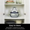 imageNinja FN090 Crispi 3in1 4QT Portable Cooking System with TempWare Container 1500W Recrisp Air Fry ampamp Max Crisp Easy Storage Crisper Plate Lid Cook Serve ampamp Store White Renewed