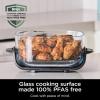 imageNinja FN090 Crispi 3in1 4QT Portable Cooking System with TempWare Container 1500W Recrisp Air Fry ampamp Max Crisp Easy Storage Crisper Plate Lid Cook Serve ampamp Store White Renewed