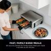 imageNinja Foodi 9in1 Digital Oven Air Fry Air Roast Broil Bake Bagel Toast Dehydrate Keep Warm and Reheat  Stainless Steel
