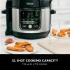imageNinja Foodi Programmable 10in1 5Quart Pressure Cooker and Air Fryer  FD101 Stainless Steel RenewedStainless Steel