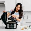 imageNinja Foodi Programmable 10in1 5Quart Pressure Cooker and Air Fryer  FD101 Stainless Steel RenewedStainless Steel