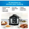 imageNinja Foodi Programmable 10in1 5Quart Pressure Cooker and Air Fryer  FD101 Stainless Steel RenewedStainless Steel