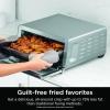 imageNinja Foodi SP101FT102CO Digital Fry Convection Oven Toaster Air Fryer FlipAway for Storage with XL Capacity and a Stainless Steel Finish RenewedStainless Premium 8in1 Flip Oven