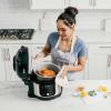 imageNinja OS301FD305CO Foodi 10in1 Pressure Cooker and Air Fryer with Nesting Broil Rack 65Quart Capacity and a Stainless Finish Renewed