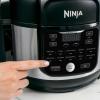 imageNinja OS301FD305CO Foodi 10in1 Pressure Cooker and Air Fryer with Nesting Broil Rack 65Quart Capacity and a Stainless Finish Renewed