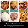 imageNinja RSFP701 14in1 Multicooker Oven ampamp Air Fryer 15Min Meals 3 Accessories Grey Renewed
