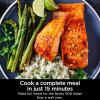 imageNinja RSFP701 14in1 Multicooker Oven ampamp Air Fryer 15Min Meals 3 Accessories Grey Renewed