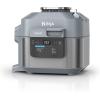 imageNinja SF300C Speedi Rapid Cooker ampamp Air Fryer 6Quart Capacity 10in1 Functions to Bake Roast Sear Saut Slow Cook Souse Vide ampamp More 15Minute Speedi Meals All In One Pot Sea Salt Grey Renewed