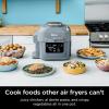 imageNinja Speedi Rapid Cooker ampamp Air Fryer 6Qt Capacity 10in1 Functions to Steam Bake Roast Sear Saut Slow Cook Sous Vide ampamp More 15Minute Speedi Meals All In One Pot Sea Salt Gray RenewedSea Salt Gray