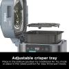 imageNinja Speedi Rapid Cooker ampamp Air Fryer 6Qt Capacity 10in1 Functions to Steam Bake Roast Sear Saut Slow Cook Sous Vide ampamp More 15Minute Speedi Meals All In One Pot Sea Salt Gray RenewedSea Salt Gray