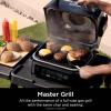 imageNinja Woodfire Outdoor Grill ampamp Smoker 6in1 Functionality Grill Smoke Bake Roast Air Fry Broil Authentic Woodfire Flavors Electric Heat OG3214in1 Grill  Smoker