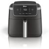 imageNinja Air Fryer Pro 4in1 Capacity 5 m2 47 Litres Outdoor Roast BBQ Heating Drainage BBQ Air Crisp Technology Nonstick Basket and Crispy Griddle Grey