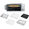 imageNinja FT405CO 10in1 Digital Air Fry Oven with Extra Large Capacity Flip Up and Away Stainless Steel Body and Temperature Control Renewed