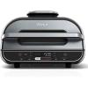 imageNinja Foodi 5 In 1 Indoor Grill and Air Fryer with Surround Searing Removable Grill Gate Crisper Basket Cooking Pot and Smoke Control System