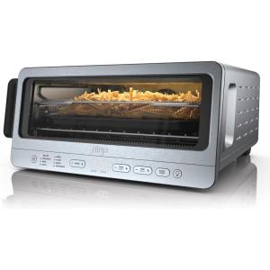 imageNinja Foodi SP101FT102CO Digital Fry Convection Oven Toaster Air Fryer FlipAway for Storage with XL Capacity and a Stainless Steel Finish RenewedStainless Premium 8in1 Flip Oven