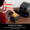 imageNinja AF181 Air Fryer Pro XL 6in1 65Q Max Crisp Technology Nonstick Basket Renewed Bundle with 2 YR CPS Enhanced Protection Pack