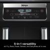 imageNinja Foodi DZ090C 5in1 6qt 2Basket Air Fryer with DualZone Technology Black