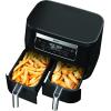 imageNinja Foodi DZ090C 5in1 6qt 2Basket Air Fryer with DualZone Technology Black