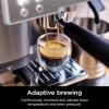 imageNinja Luxe Caf Pro Series Espresso Machine Drip Coffee Cold Brew Hot Water Integrated Tamper Builtin Grinder HandsFree Frother for Cappuccinos Lattes Americanos Dairy or NonDairy ES701Gunmetal
