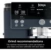 imageNinja Luxe Caf Pro Series Espresso Machine Drip Coffee Cold Brew Hot Water Integrated Tamper Builtin Grinder HandsFree Frother for Cappuccinos Lattes Americanos Dairy or NonDairy ES701Cyberspace