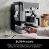 imageNinja Luxe Caf Pro Series Espresso Machine Drip Coffee Cold Brew Hot Water Integrated Tamper Builtin Grinder HandsFree Frother for Cappuccinos Lattes Americanos Dairy or NonDairy ES701Stainless Steel