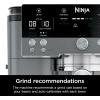 imageNinja Luxe Caf Pro Series Espresso Machine Drip Coffee Cold Brew Hot Water Integrated Tamper Builtin Grinder HandsFree Frother for Cappuccinos Lattes Americanos Dairy or NonDairy ES701Gunmetal