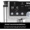 imageNinja Luxe Caf Pro Series Espresso Machine Drip Coffee Cold Brew Hot Water Integrated Tamper Builtin Grinder HandsFree Frother for Cappuccinos Lattes Americanos Dairy or NonDairy ES701Stainless Steel