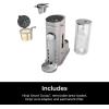 imageNinja Pods ampamp Grounds SingleServe Coffee Maker KCup Pod Compatible 56oz Reservoir 6oz Cup to 24oz Travel Mug Brew Sizes Iced Coffee Maker Blue PB041BLStone