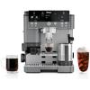 imageNinja Luxe Caf Pro Series Espresso Machine Drip Coffee Cold Brew Hot Water Integrated Tamper Builtin Grinder HandsFree Frother for Cappuccinos Lattes Americanos Dairy or NonDairy ES701Gunmetal