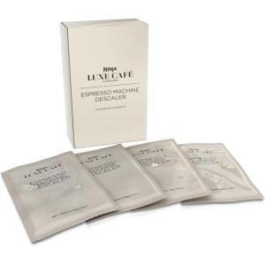 imageNinja Luxe Caf Espresso Machine Descaler 4Pack Espresso ampamp Coffee Machine Cleaner Descale Powder XSKDSCLSOL4PK