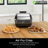 imageNinja EG201 Foodi 6in1 Indoor Grill and 4Quart Air Fryer Renewed