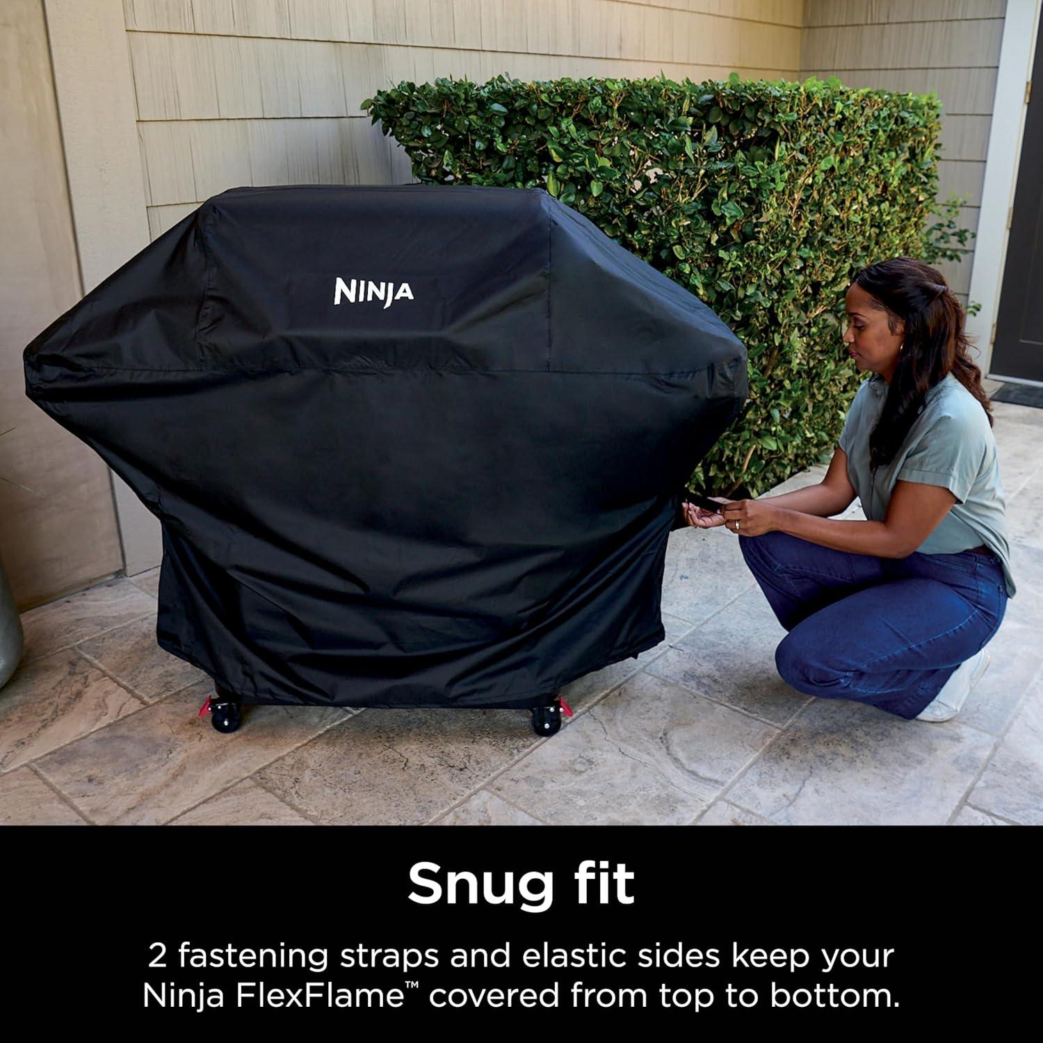 imageNinja FlexFlame Upgrades Premium Grill Cover Lightweight and Durable UV and WaterResistant PG300 Series Exclusively fits PG300 Series XSKPGCVR