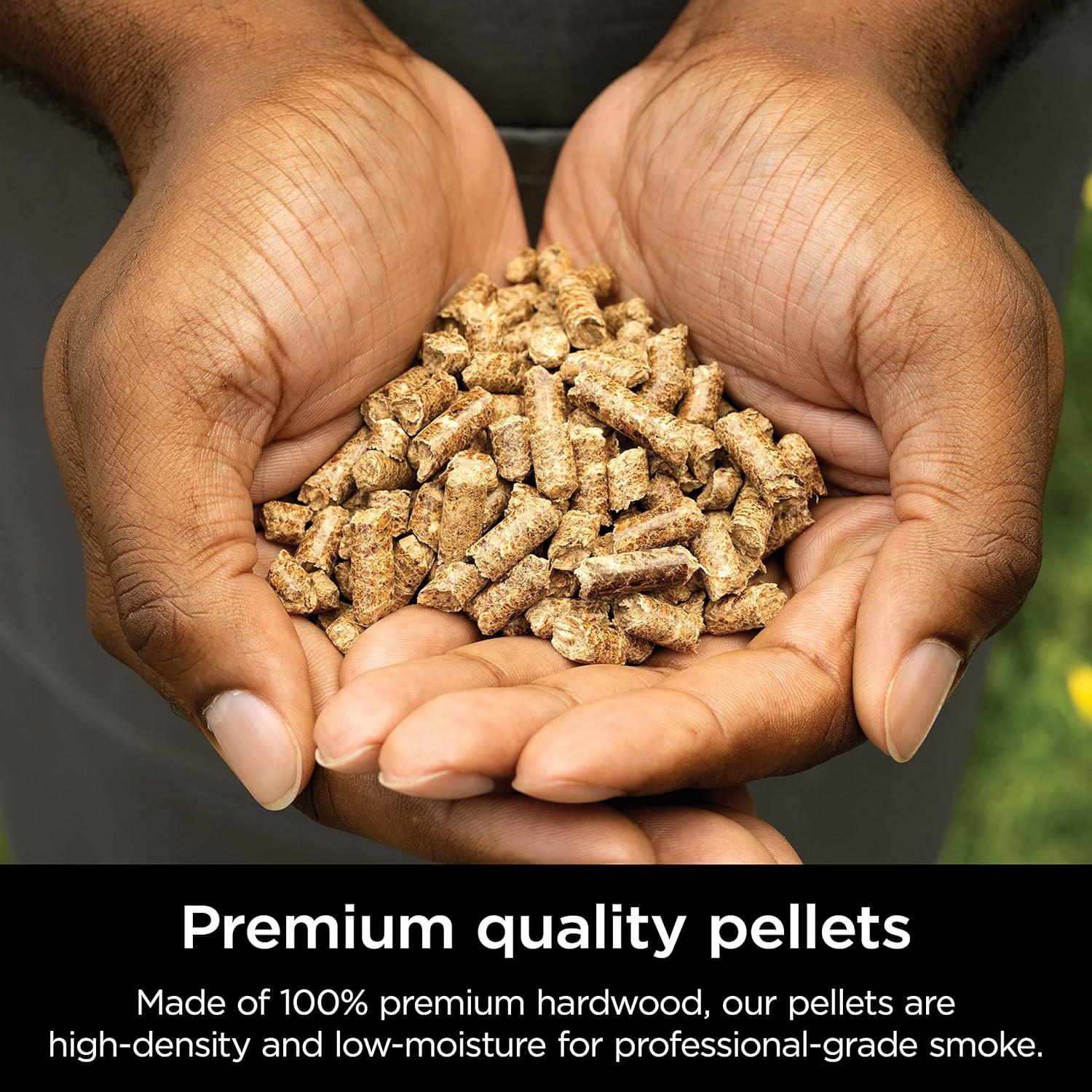 imageNinja Woodfire Pellets All Purpose Blend 5lb Bag 100 Real Wood Only Compatible with Ninja Woodfire Grills ampamp Ovens All Purpose Blend XSKOP5APRobust Blend