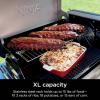 imageNinja FlexFlame Upgrades Expandable Roast ampamp Smoke Rack More Indirect Cooking Space Durable Stainless Steel Holds Up to 15lbs Compatible with PG300 Series XSKFLDINDRCTRK