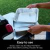 imageNinja FlexFlame Upgrades Grease Tray Liners Durable Aluminum Disposable Drip Pans HassleFree Cleanup Set of 10 Compatible with PG300 Series XSKGRSTRAYLNR