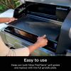 imageNinja FlexFlame Upgrades Premium Full Griddle ProfessionalGrade Carbon Steel FullSize Griddle Plate with Grease Drain RustResistant Even Heat Compatible with Ninja FlexFlame XSKFULGRIDLE