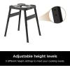 imageNinja Outdoor Side Table and Grill Stand Adjustable Height Weather Resistant Compatible with Ninja Woodfire Collection OG700 OG800 OG900 ampamp OO100 Series XSKUNSTANDTBLStand